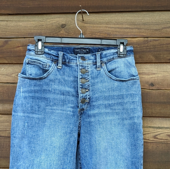 Lucky Brand Woman's High Rise Skinny Bridgete Jeans, 8/29 Ankle - Picture 3 of 10